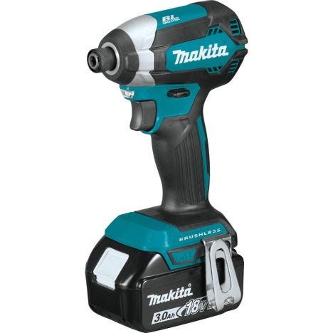 Makita XDT131 18V LXT Lithium-Ion Brushless Cordless Impact Driver Kit, 3.0Ah  | Rockler Woodworking and Hardware