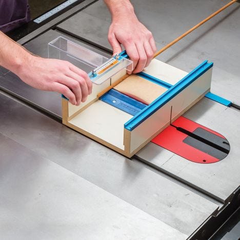 Rockler Table Saw Small Parts Sled | Rockler Woodworking and Hardware