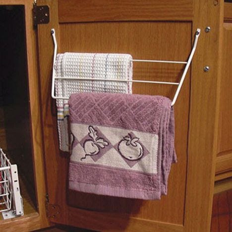Door Storage & Undersink Pullout Towel Holders, Rev-a-Shelf 563 Series-Door  Mount Towel Holder | Rockler Woodworking and Hardware