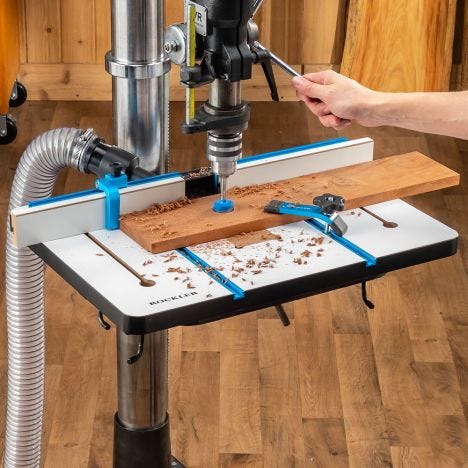 Rockler Drill Press Table and Fence - Rockler