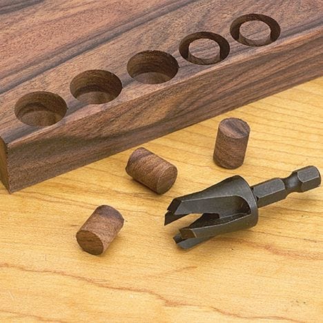 Rockler Tapered Plug Cutters with Hex Shanks | Rockler Woodworking and  Hardware