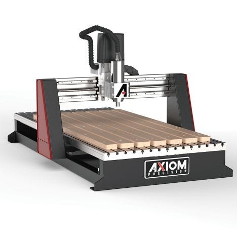 Axiom AR8 Pro V5 CNC Router with Stand and Toolbox - Rockler