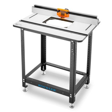 Rockler Phenolic Router Table with Pro Fence and Basic Stand