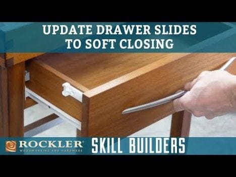 Soft-Close Device for Wooden Drawers | Rockler Woodworking and Hardware