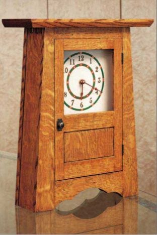 Woodworker's Journal Craftsman Clock Plan| Rockler Woodworking and Hardware