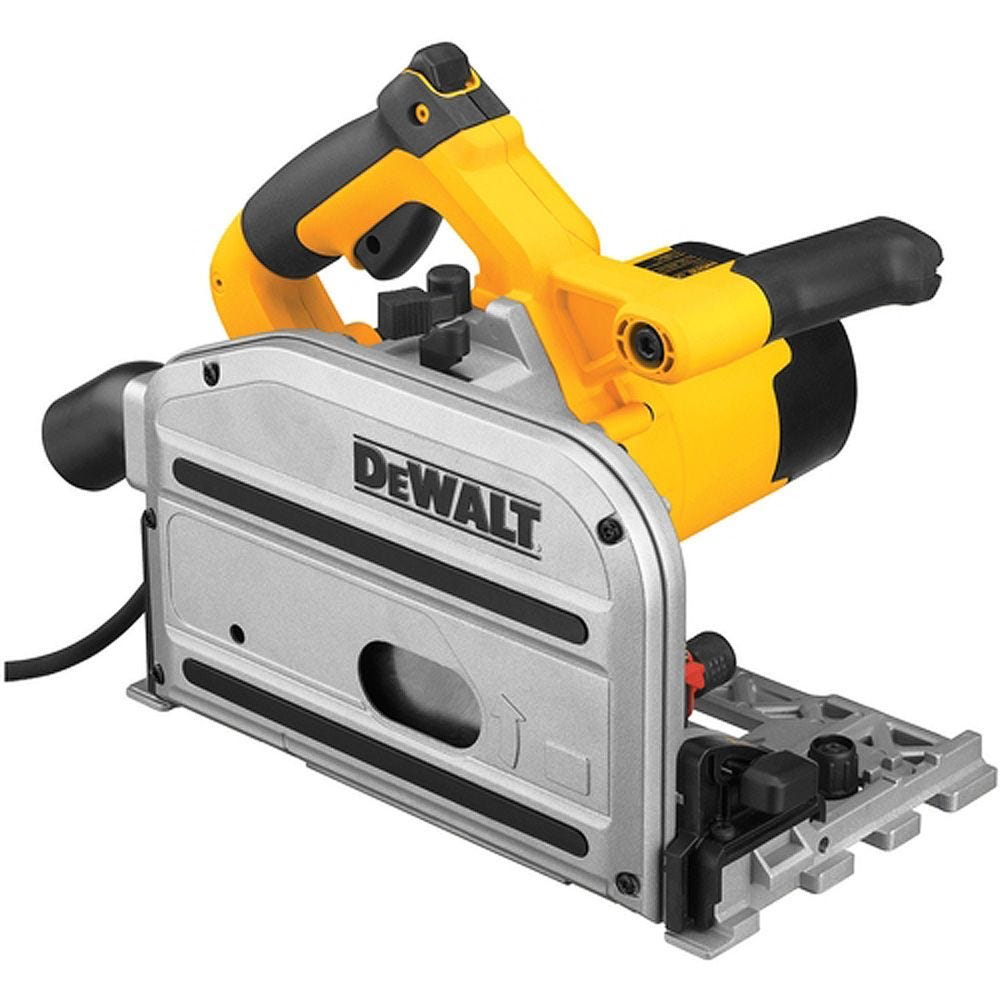 Dewalt DWS520K Heavy-Duty 6-1/2 (165mm) TrackSaw Kit | Rockler Woodworking  and Hardware