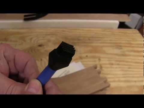 MLfire 4 Pcs Gluer Woodworking Glue Brush Tool Kit Silicone