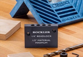 Rockler Pneumatic Shop Stool with Adjustable Backrest