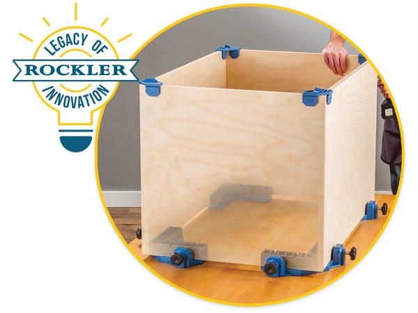 Corner Clips Make Building Cabinets Easier - Rockler