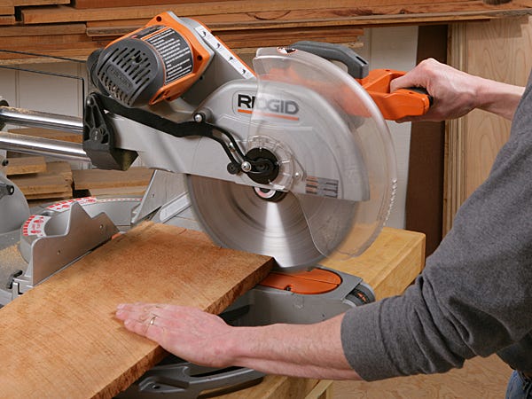 Why Not Pull Through a Sliding Miter Saw Cut?
