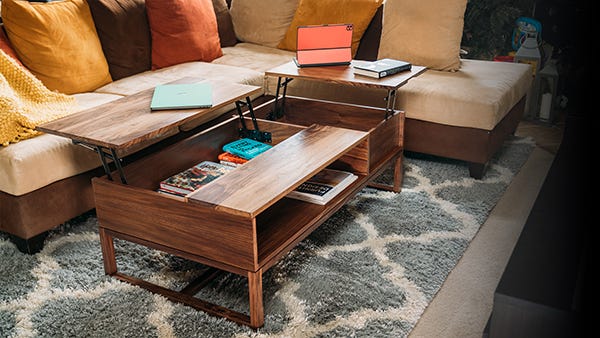 Lift-Top Coffee Table Project Plan