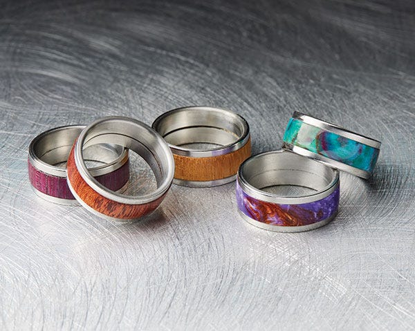 How to Make Wood and Acrylic Rings