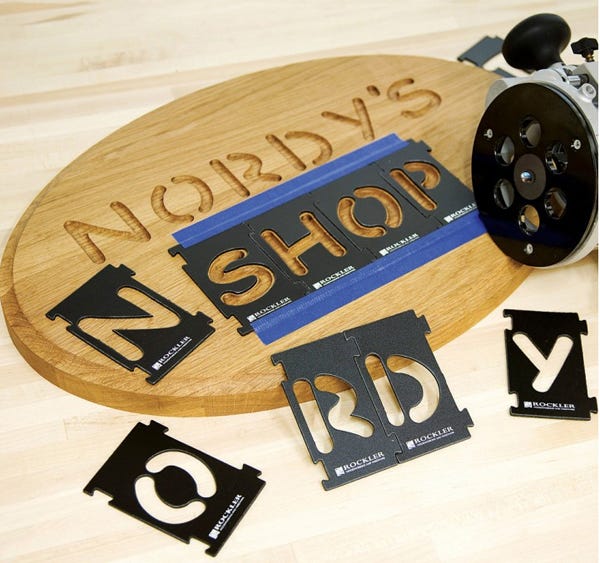Can a Router Inlay Kit Work with Letter Templates?