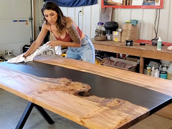 How to Make a River Table