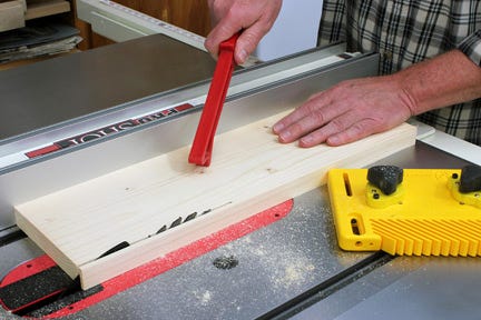Repeatable Thin Cuts on the Table Saw